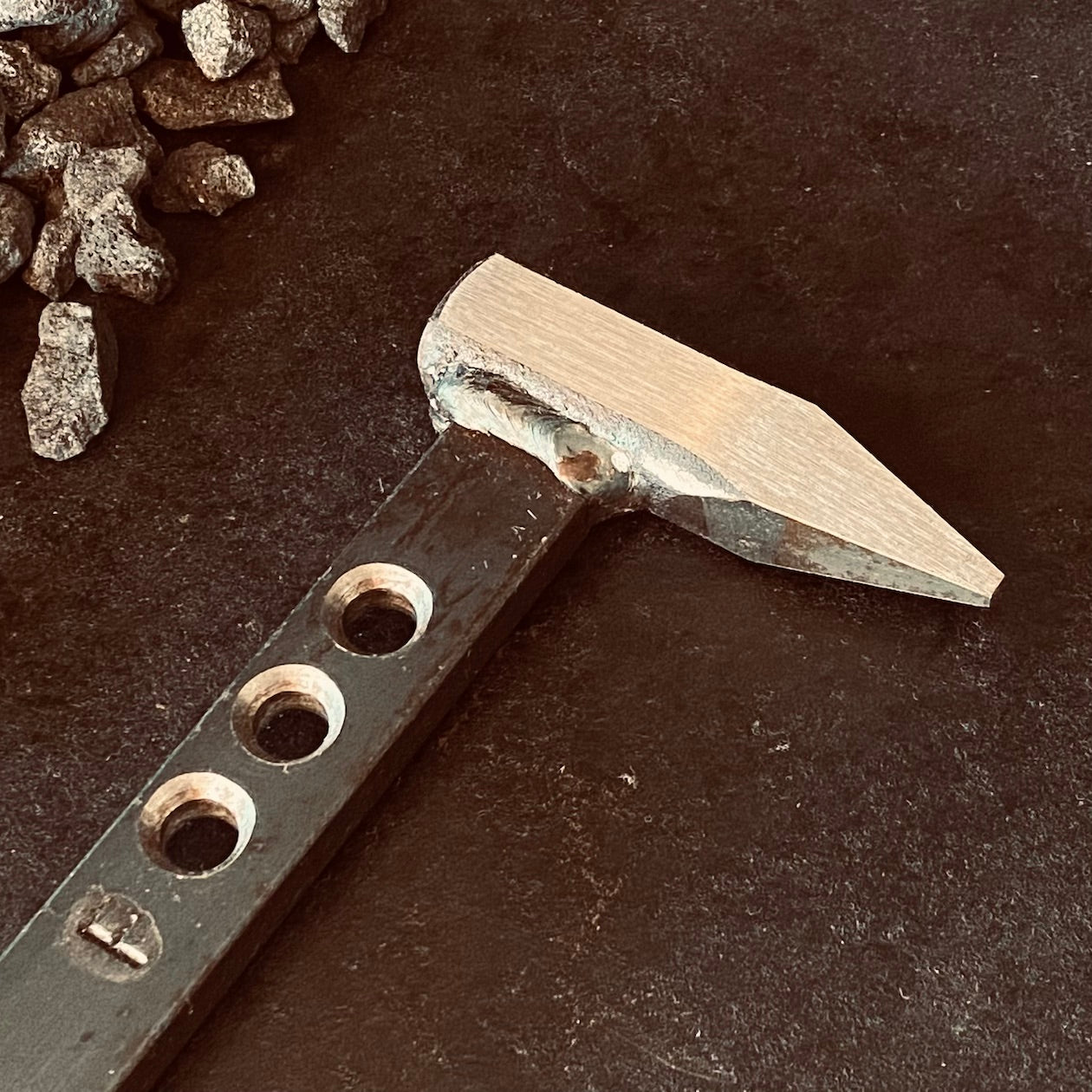 Falzeisen Stempelhammer